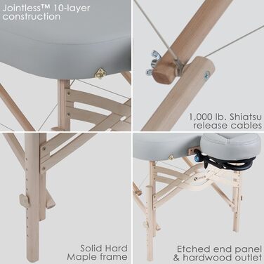 Масажний стіл Earthlite Spirit Спа Комфорт, Flex-Rest, Мішок