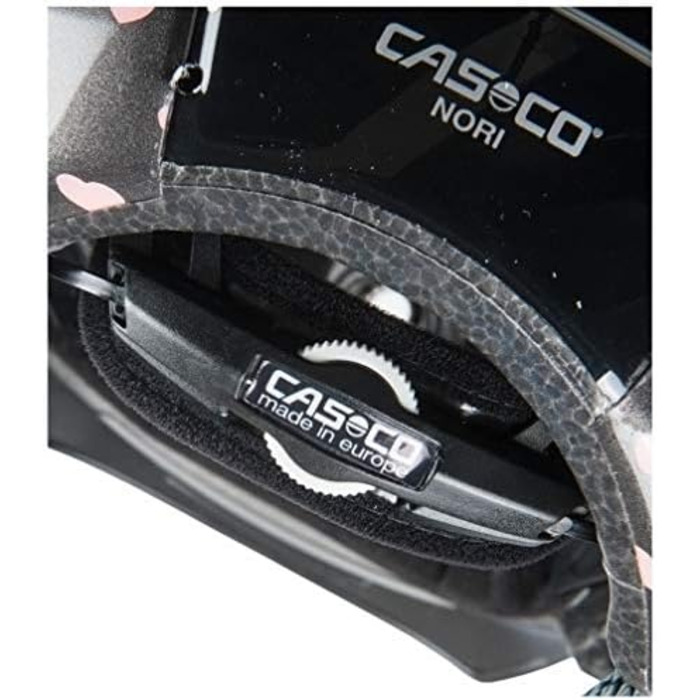 Дитячий захисний шолом для верхової їзди Casco NORI Єдиноріг, чорний/сірий + копитний гачок Reiterladen24