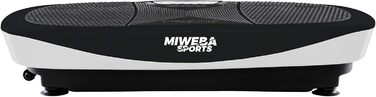 Вібраційна пластина Miweba Sports 3D MV200, 400 Вт, Bluetooth, Чорний