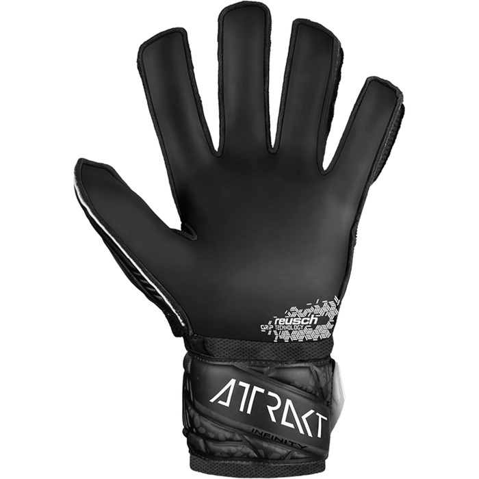 Рукавички воротаря Reusch Attraction Infinity Junior (чорні, 5.5)