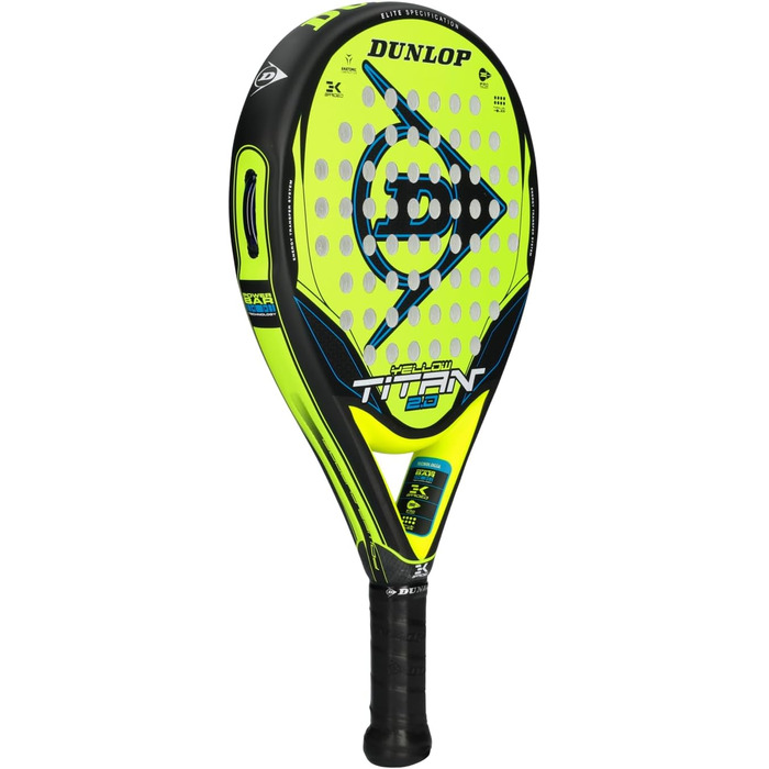 Ракетка Dunlop Padel Titanium 2.0, жовта/синя