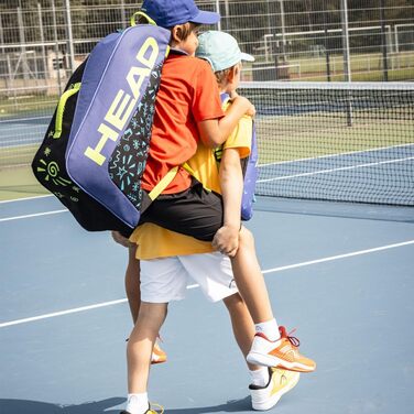 Унісекс-Молодь JR Tour Ракеткова сумка Monster Tennis Bag, кислотний зелений/чорний, S