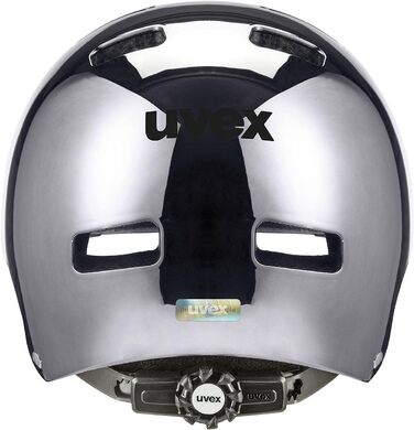Велошолом Uvex HLMT 5 Bike Pro Chrome для міста, унісекс, з індивідуальним регулюванням та покращеною вентиляцією