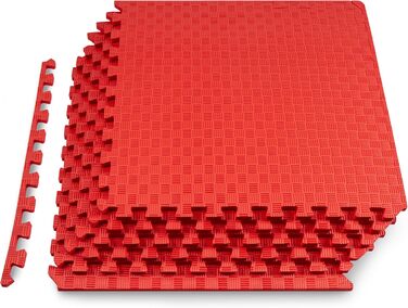 Пазловий килимок ProsourceFit 1,2 см, EVA-піна, нековзкий, сірий, для спортзалу, амортизаційний, водостійкий