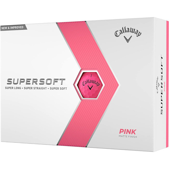 М'ячі для гольфу Callaway Supersoft 2023