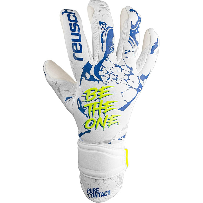 Воротарські рукавички Reusch Pure Contact Silver Junior для дітей, з відмінним зчепленням та внутрішнім швом, унісекс