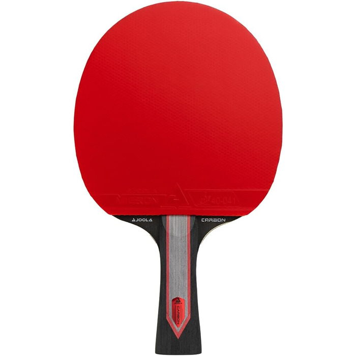 JOOLA Настільний тенісний ракетка RED Carbon PRO з карбоновим шаром, мікроновими накладками та магнітною коробкою, професійна