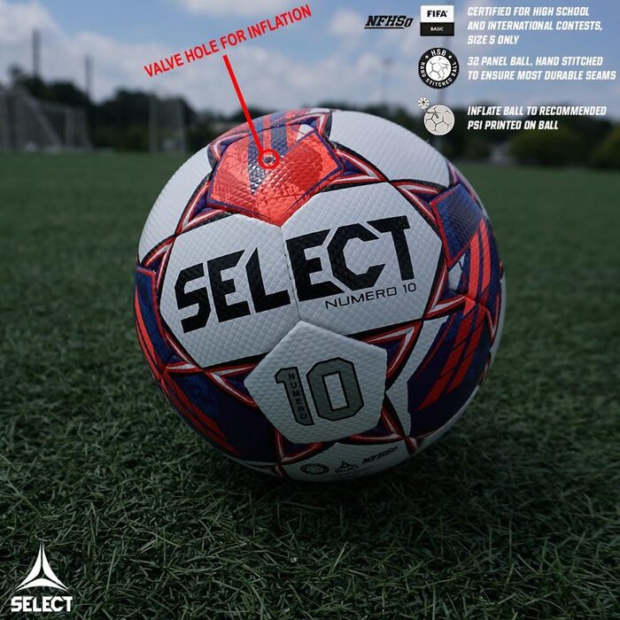 М'яч для футболу Select Numero 10, професійний, розмір 5