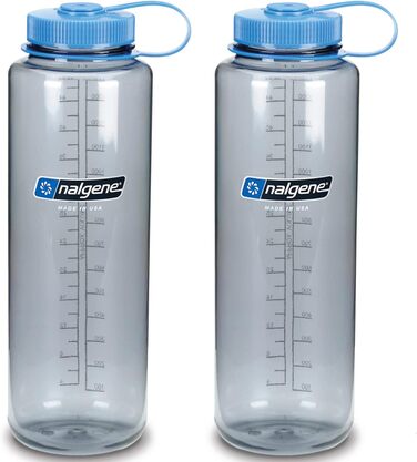 Силос для пляшки Nalgene 'Everyday широке горло 1,5 л сірий набір 2 шт.