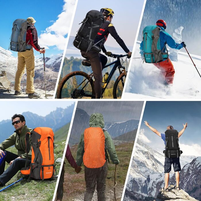 Туристичний рюкзак ShowyLive для походів, Wanderrucksack