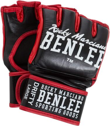 Шкіряні рукавички MMA Benlee Rocky Marciano DRIFTY, чорні, XL, унісекс