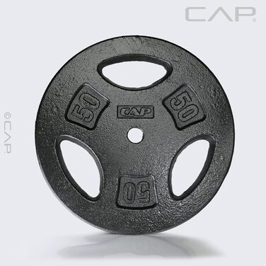 Штанга CAP 22,7 кг, 2,5 см, чорна