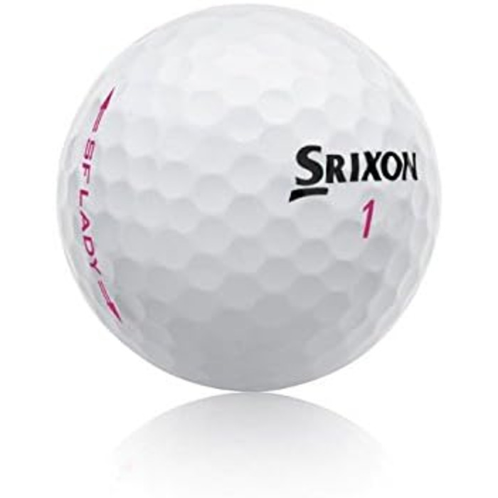 М'ячі для гольфу Srixon SoftFeel Lady, 2 шари, білі