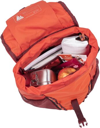 Дитячий рюкзак VAUDE Puck 10 л для хлопчиків і дівчаток, туристичний та шкільний, водостійкий, з дощовиком і лупою, синій