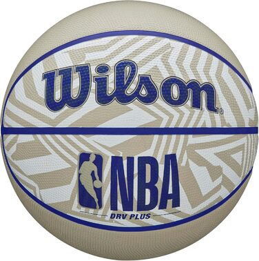 Баскетбольний м’яч Wilson NBA DRV Plus Dazzle Camo для вулиці, розмір 6 і 7