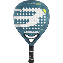 Ракетка Bullpadel Hack 02 PRF 24 Padel чорна 365-380г Новинка