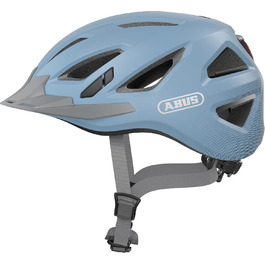 Велошолом ABUS Urban-I 3.0 з ліхтарем, козирком і магнітною застібкою для жінок і чоловіків