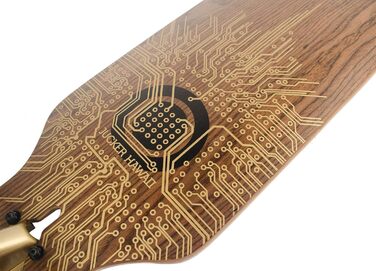 Лонгборд JUCKER HAWAII HOKU Special Edition, 2 рівня гнучкості, скловолокно, бамбук, клен, лімітовані дизайни
