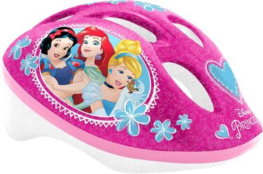 Дитячий велосипедний шолом Disney Princess STAMP, регульований, 53-56 см, рожевий