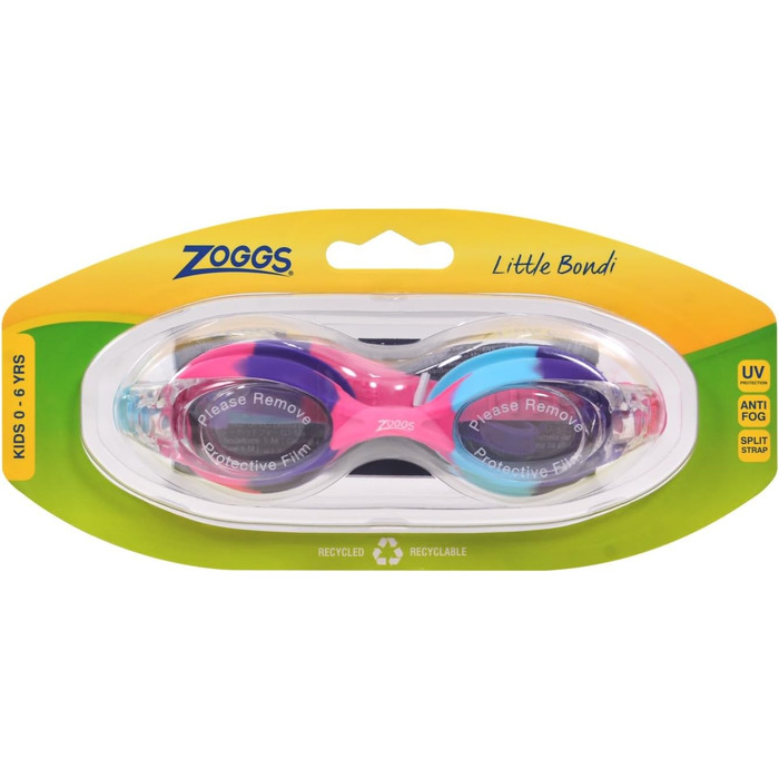 Окуляри Zoggs Baby Little Bondi Aqua/Purple/Clear, один розмір