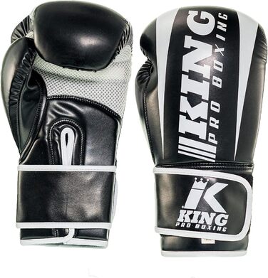 Боксерські рукавички King PRO Boxing Revo 1, чорні, 14 Oz
