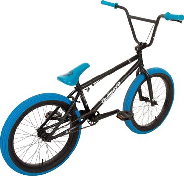 Дитячий унісекс 501 BMX 20 з пегами та ротором, чорний/синій