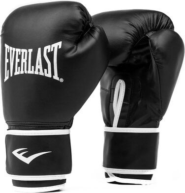 Рукавички Everlast Core 2 чорні L-XL однокомпонентні Unisex тренувальні