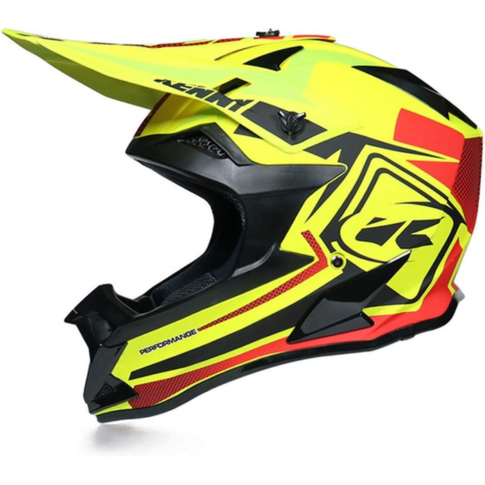 Мотокросовий шолом Fullface для BMX, MTB, мотоциклів, дорослий, для даунхіллу, оффроуд, ATV, 2 кольори