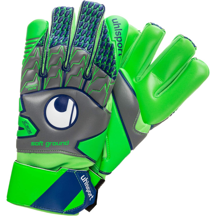 Воротарські рукавички Uhlsport Herren Tensiongreen Soft HN Comp для чоловіків