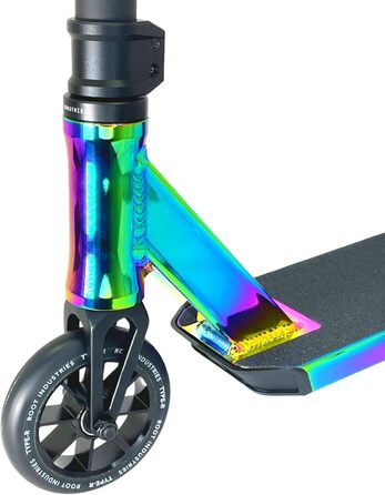 Трюковий самокат Root Industries R-типу H 82,5 мм Park-/Trick-/Kick Scooter наклейка Fantic26 Rainbow Neochrome