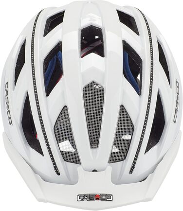 Велосипедний шолом Casco CUDA 2 біло-чорний, захисний
