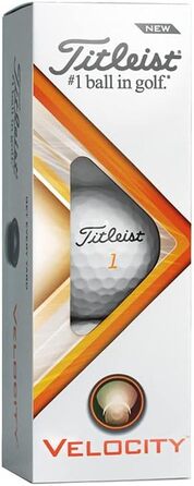 М'яч для гольфу Titleist Velocity - швидкість і точність