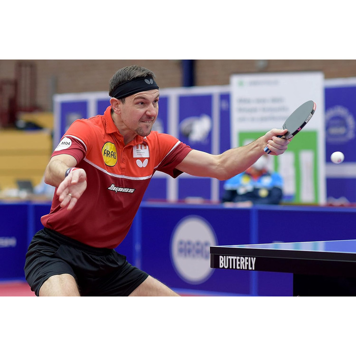 Ракетка для настільного тенісу Butterfly Timo Boll Platinum Ракетка для настільного тенісу Bat TT Ракетка для професійних змагань для просунутих гравців Сертифікована ITTF гума Pan Asia Анатомічна форма ручки