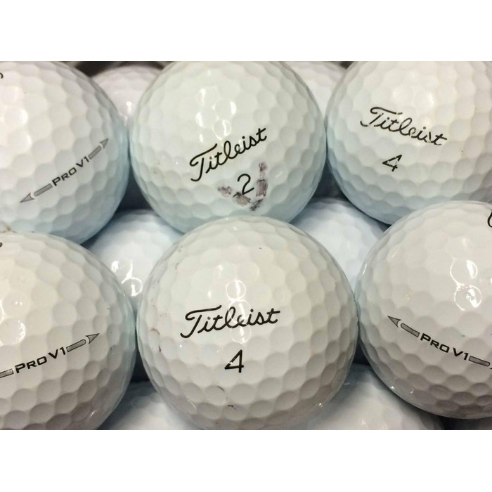 М'ячі Titleist Pro V1 AAA/AA в сітчастому мішку, 50 шт.