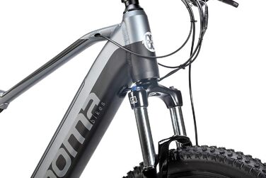 Велосипеди Moma E-MTB 27,5' SHIMANO 24G, гідр. гальма, акум. 48В 13Ач