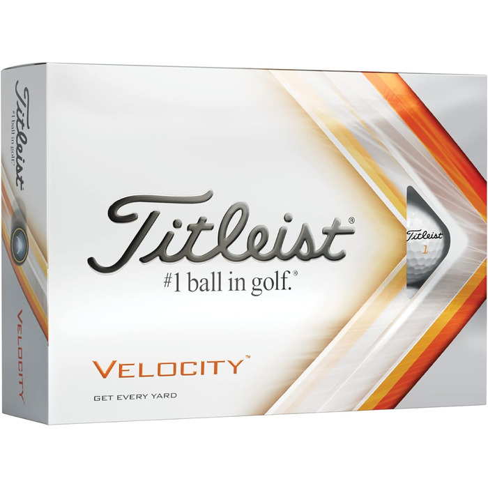 М'яч Titleist Velocity, білий