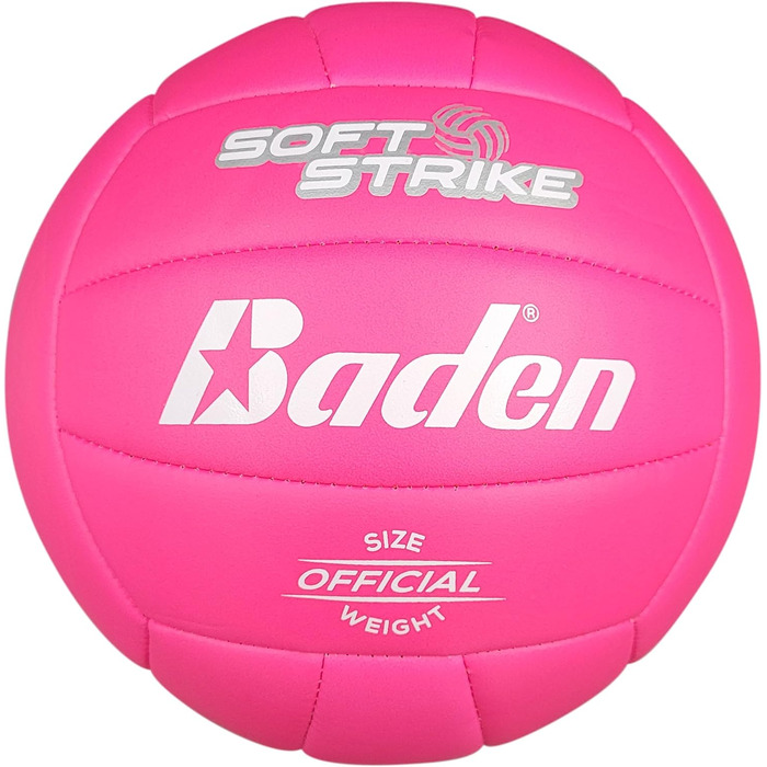 Волейбольний м'яч Baden Soft Strike внутрішній/зовнішній, рожевий