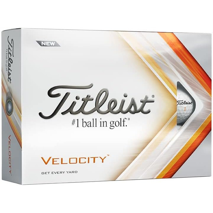 М'яч для гольфу Titleist Velocity - швидкість і точність