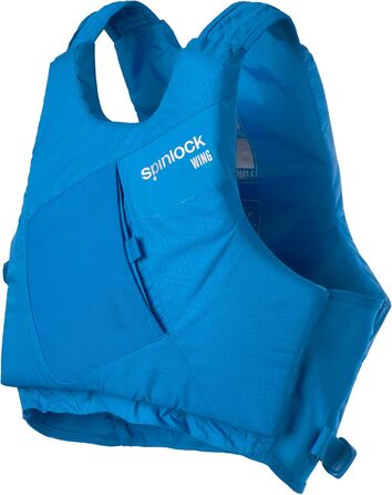 Каяк Spinlock Wing Side Zip 50N Шлюпка Вітрильний посібник PFD для водних видів спорту - кобальтово-синій - легка розтяжка