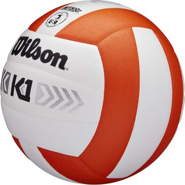 Волейбольний м'яч Wilson K1 Silver, сріблястий, офіційний розмір