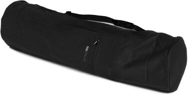 Сумка для йоги Yogistar Yogibag Basic - Блискавка - Дуже велика - Бавовна - 80 см Чорний