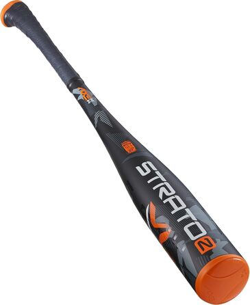 Бейсбольна бита Axe Strato 2 USSSA, алюмінієва, 1-складова, 2 3/4'', Drop -10, 26''/16oz, синьо-оранжева