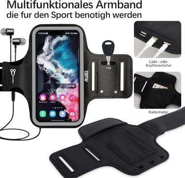 Пов'язка з сумкою Airpods Bag для iPhone/Galaxy/Pixel (6.2'-6.8')