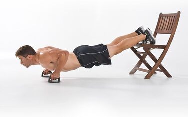 Ручки для віджимань Push Up Pro Iron Gym, чорні (IGPUSH-MC6)