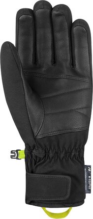 Рукавички Reusch Seamus R-tex Xt, теплі, водонепроникні (8.5, чорний/сірий/жовтий)