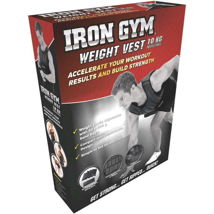 Жилет Iron Gym Iron Gym, 10 кг