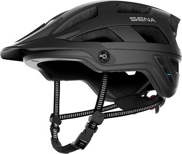 Шолом Sena M1/M1 EVO Smart MTB Bluetooth, GPS, дзвінки, матовий чорний