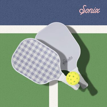 Набір Sonix Pickleball: 2 ракетки, 4 м'ячі, сумка, скловолокно, лаванда