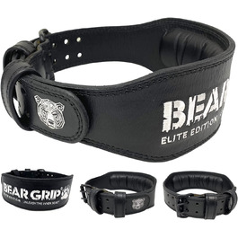 Пояс для важкої атлетики BEAR GRIP Elite Edition чорний S