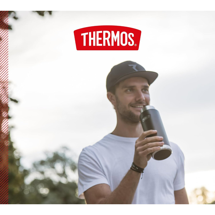 Пляшка THERMOS ICON 710 мл, темно-сіра, нержавіюча сталь, без BPA